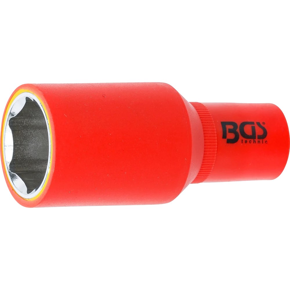 VDE-Steckschlüssel-Einsatz Sechskant, Antrieb Innenvierkant 12,5 mm (1/2"), SW 27 mm