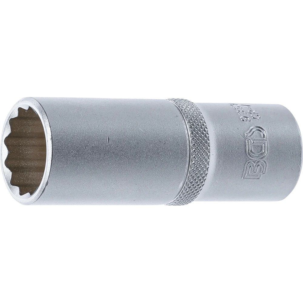 Steckschlüssel-Einsatz Zwölfkant, tief, Antrieb Innenvierkant 12,5 mm (1/2"), SW 20 mm