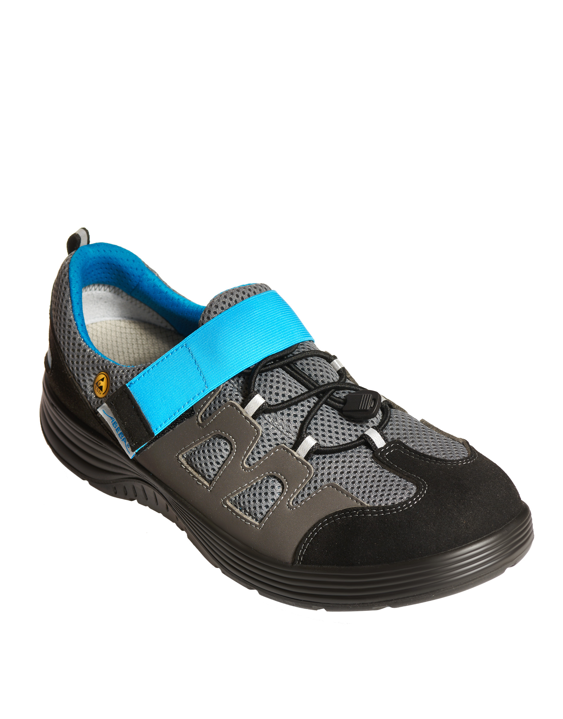 Abeba S1 Sicherheitshalbschuh X-LIGHT schwarz/blau ESD