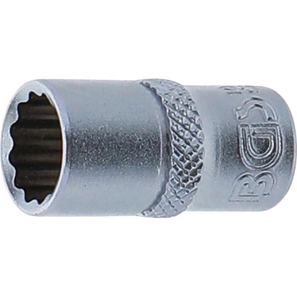 Steckschlüssel-Einsatz Zwölfkant, Antrieb Innenvierkant 6,3 mm (1/4"), SW 9 mm