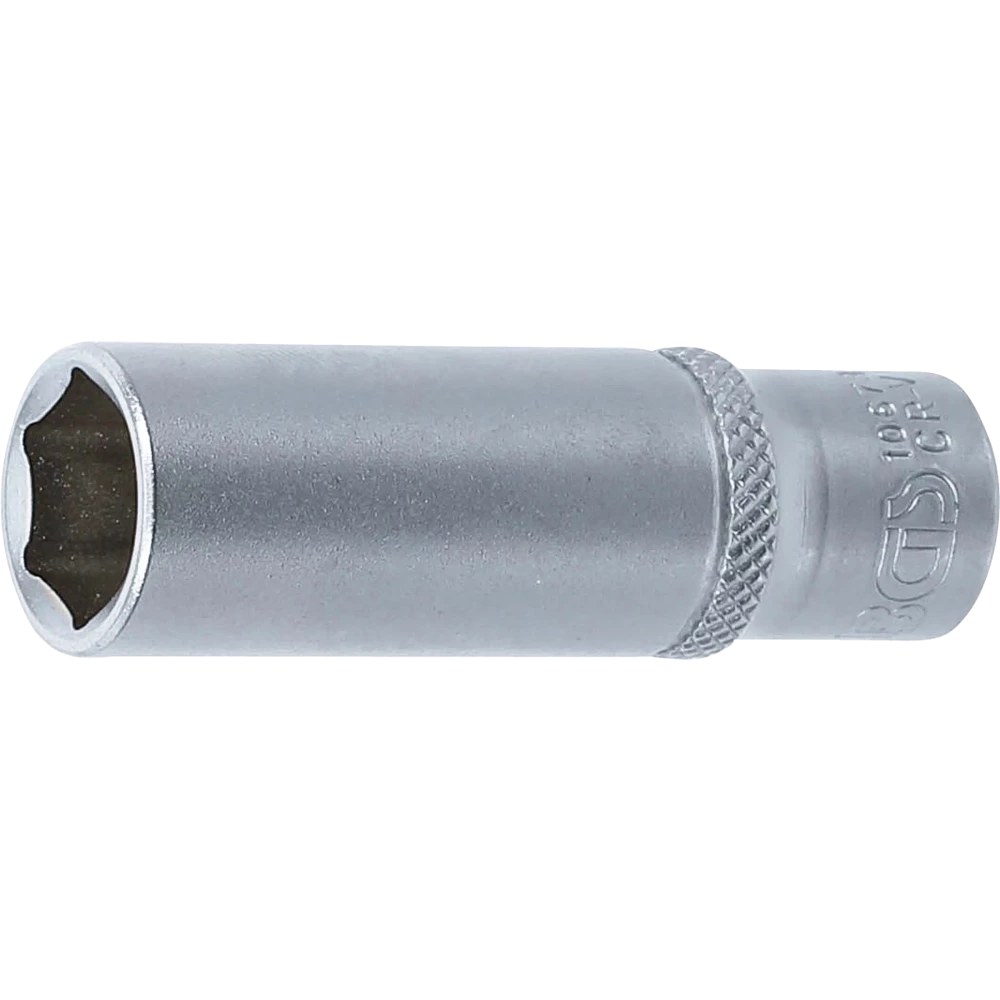 Steckschlüssel-Einsatz Sechskant, tief, Antrieb Innenvierkant 6,3 mm (1/4"), SW 7/16"