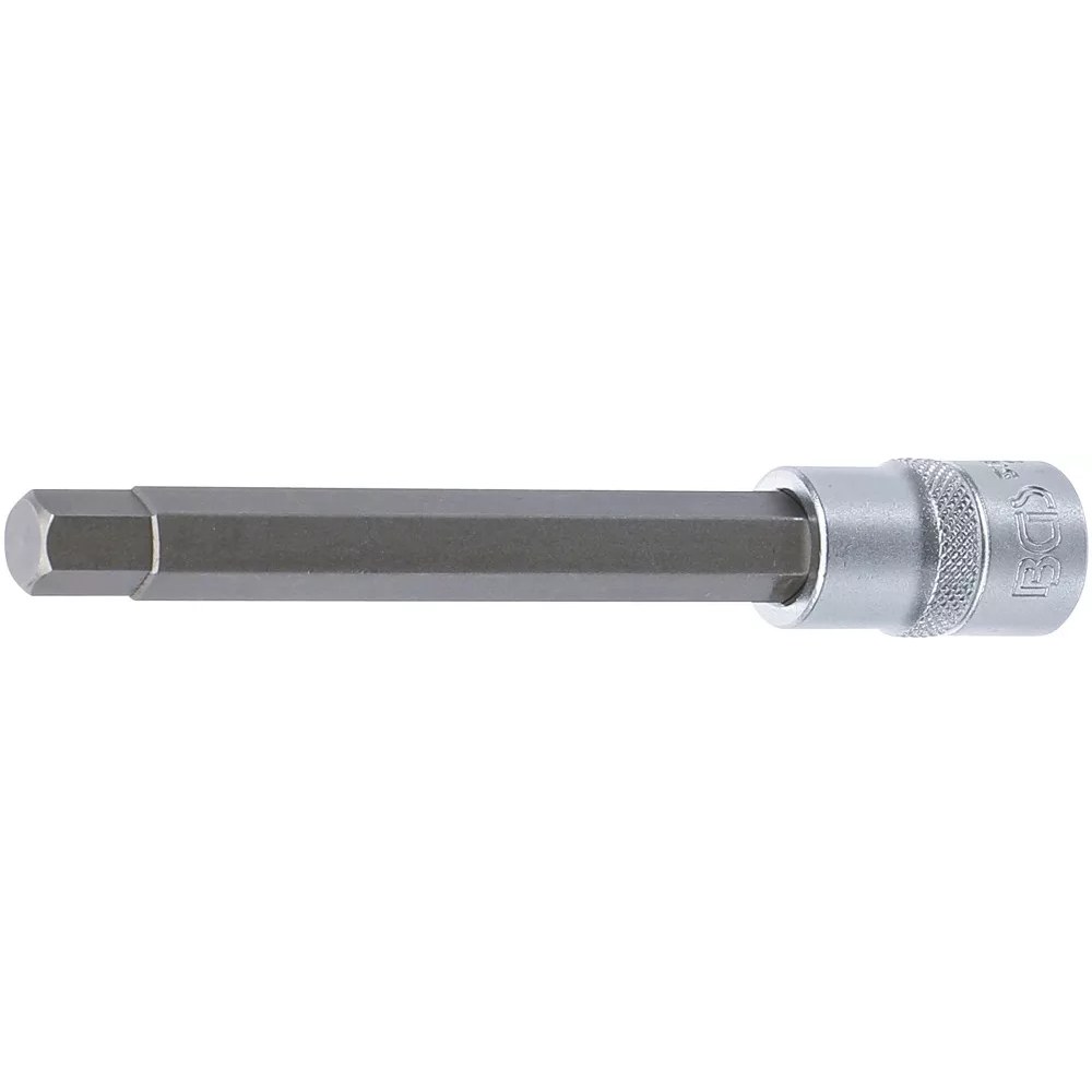 Bit-Einsatz, Länge 140 mm, Antrieb Innenvierkant 12,5 mm (1/2"), Innensechskant 11 mm