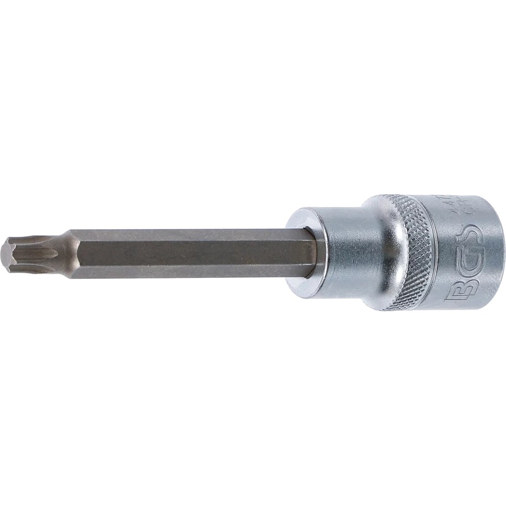 Bit-Einsatz, Länge 100 mm, Antrieb Innenvierkant 12,5 mm (1/2"), T-Profil (für Torx) T40