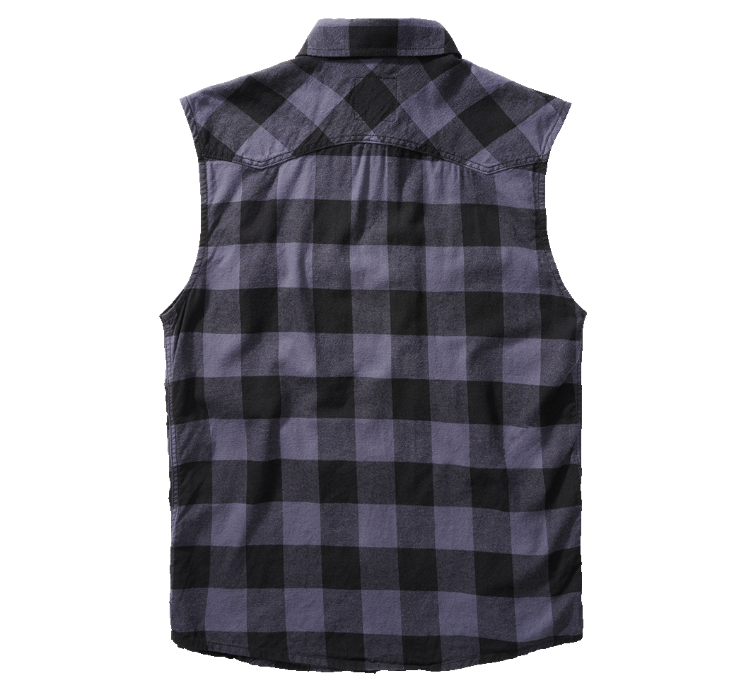 Check Shirt Sleeveless