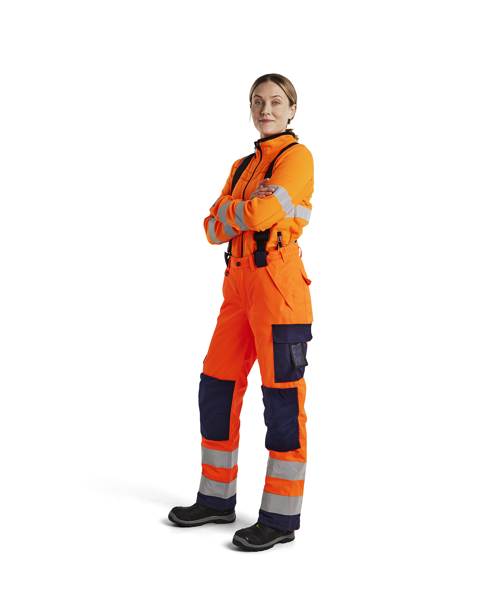 Damen High Vis Winter Arbeitshose