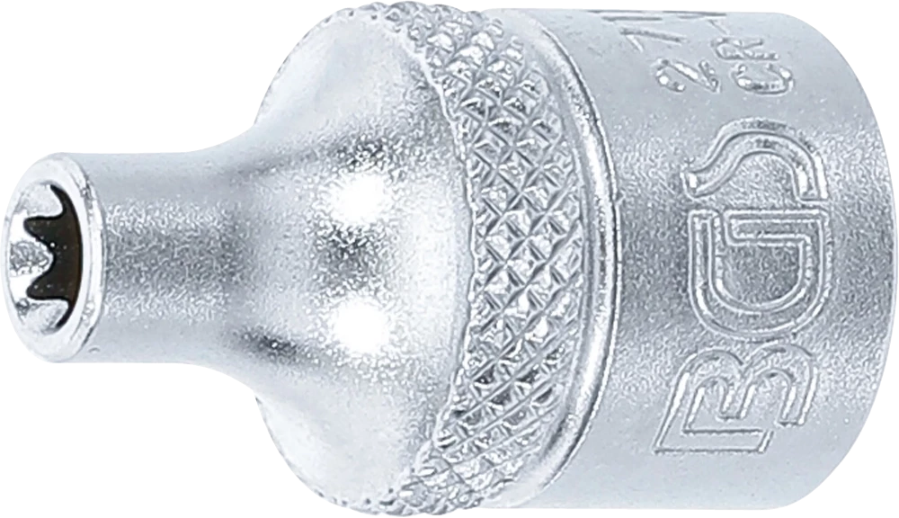 Steckschlüssel-Einsatz E-Profil, Antrieb Innenvierkant 10 mm (3/8"), SW E5