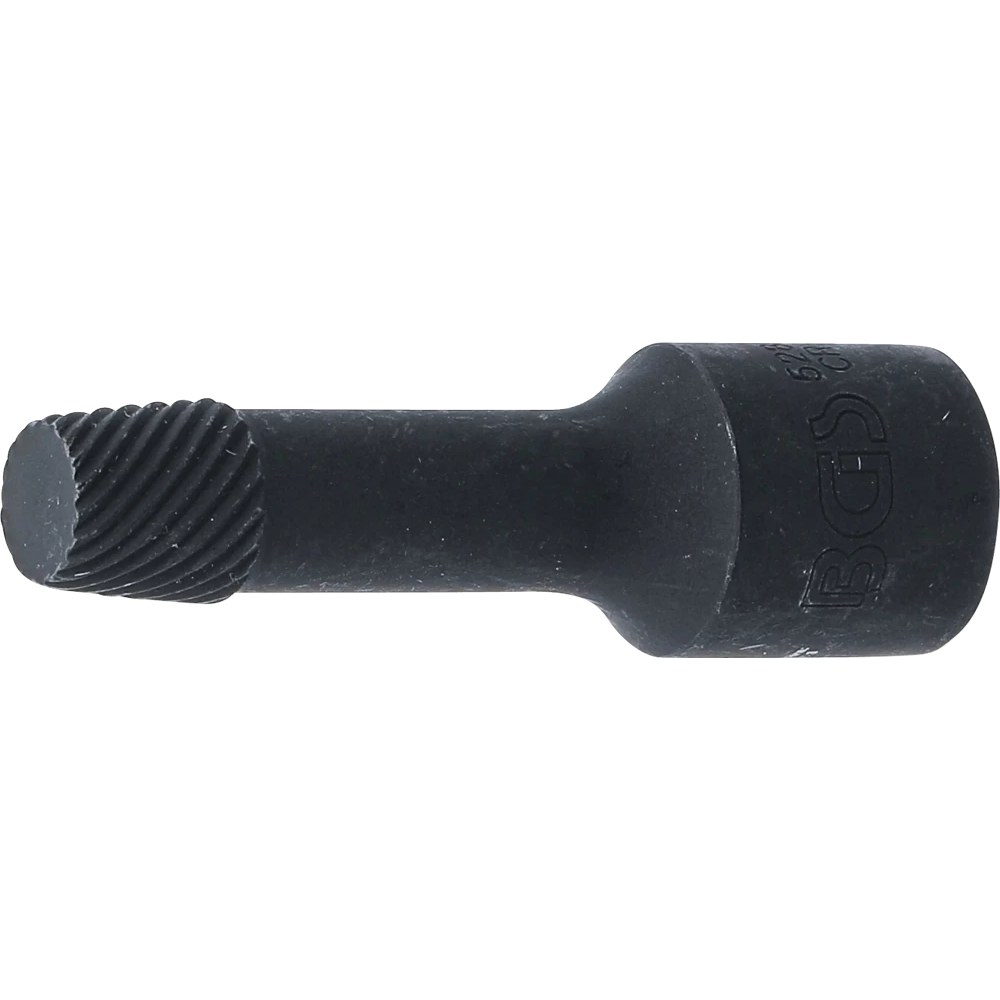 Spiral-Profil-Steckschlüssel-Einsatz / Schraubenausdreher, Antrieb Innenvierkant 10 mm (3/8"), 10 mm