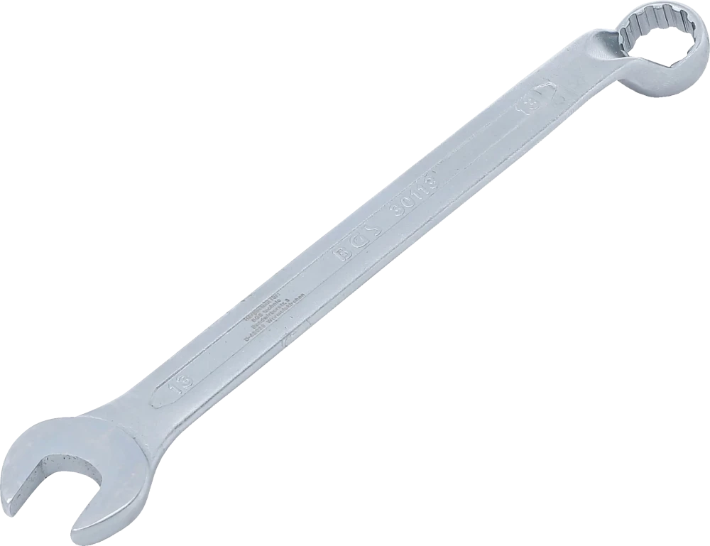 Maul-Ringschlüssel, gekröpft, SW 13 mm