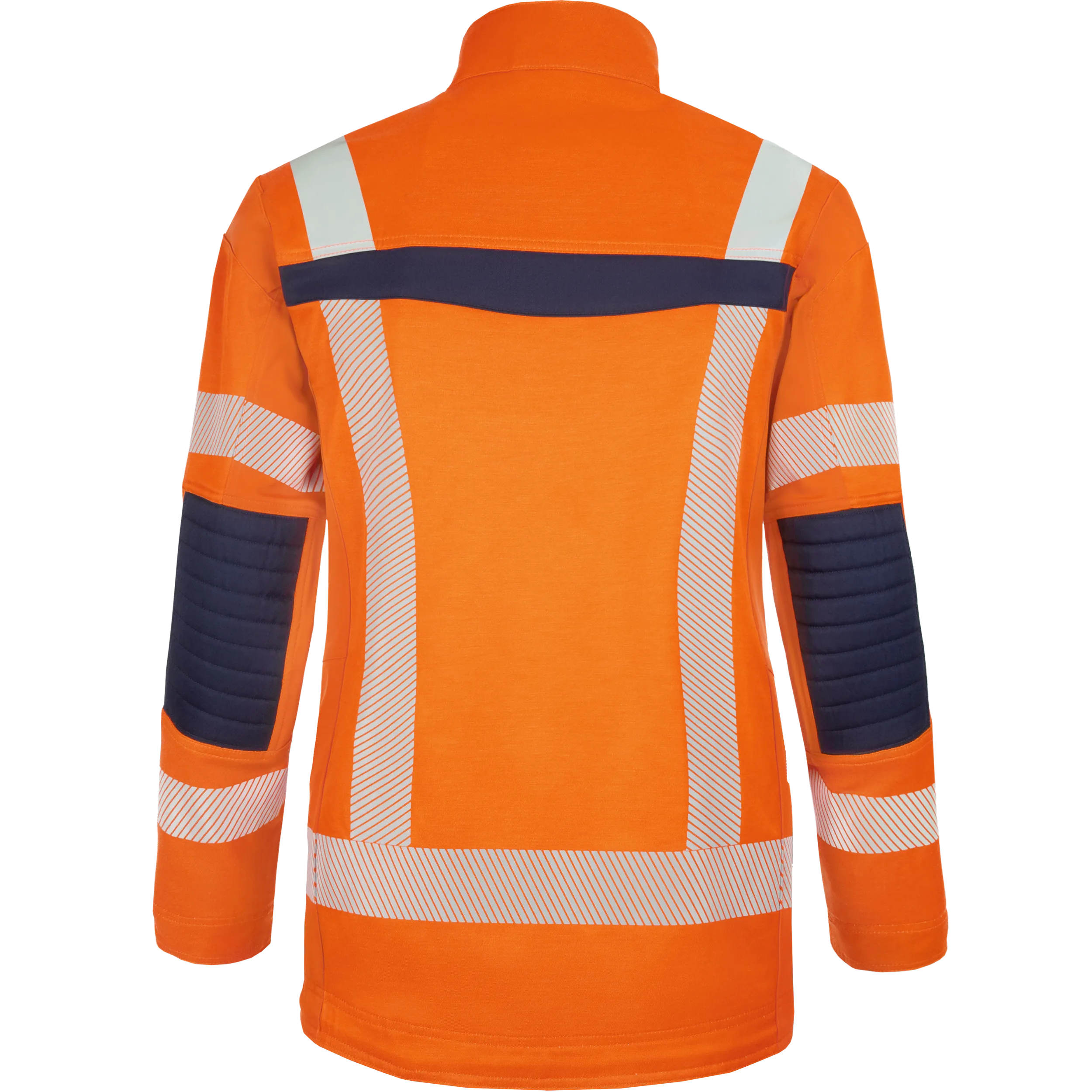 Tencel/Sorona Stretch-Arbeitsjacke "Allround-Warnschutz" mit UV-Schutz