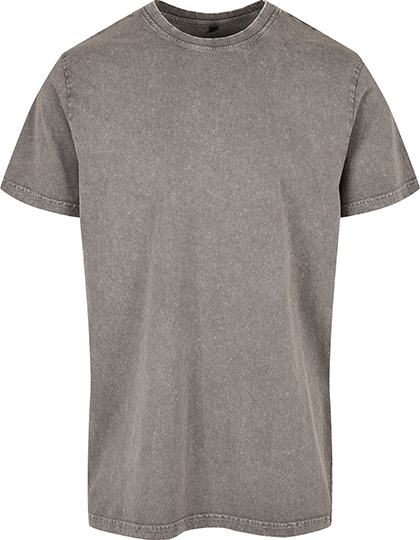 T-Shirt – Acid Washed Round Neck Tee