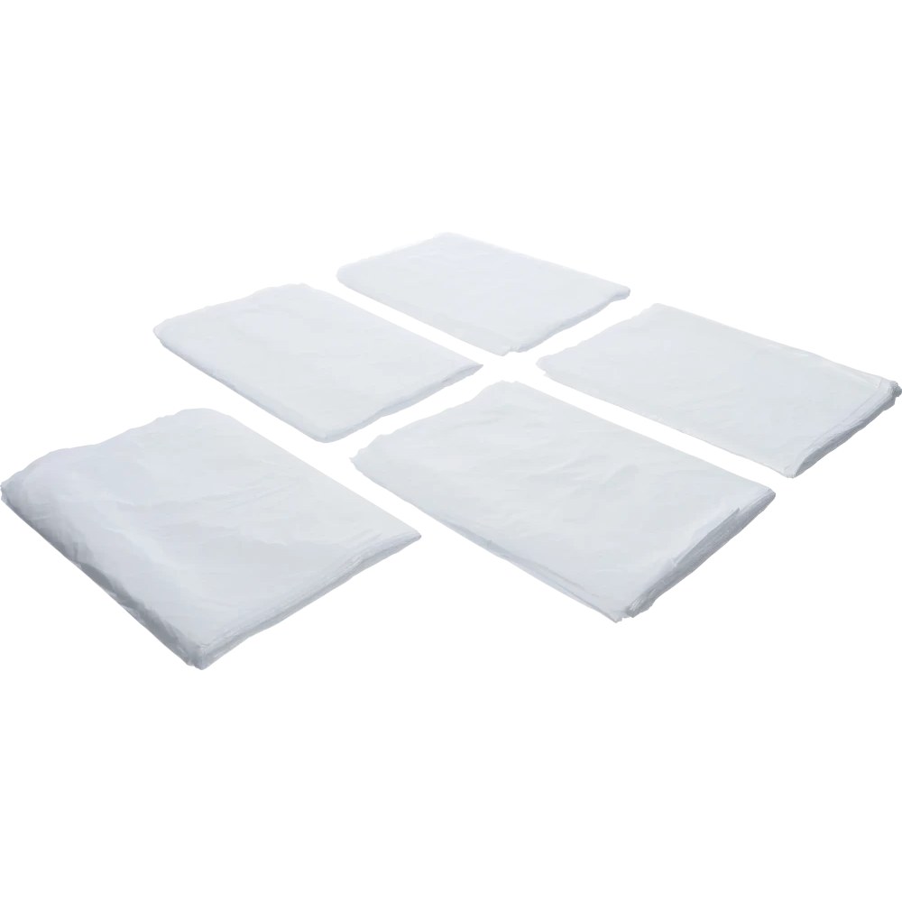 Abdeckfolien-Satz, HDPE, transparent, 4 x 5 m, 20 m², 5-tlg.