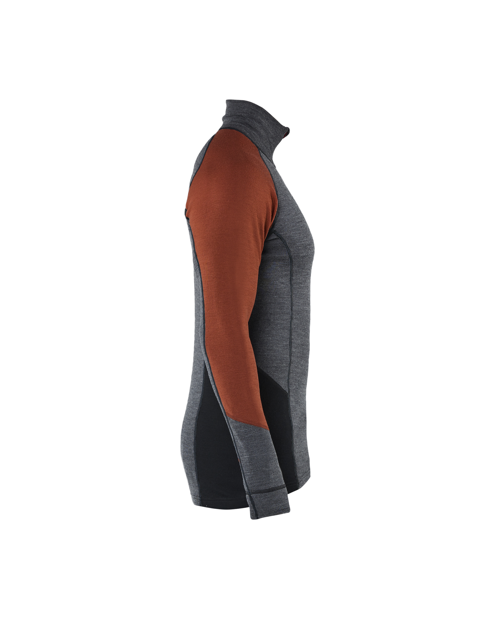 Unterhemd Half-Zip XWARM, 100% Merino