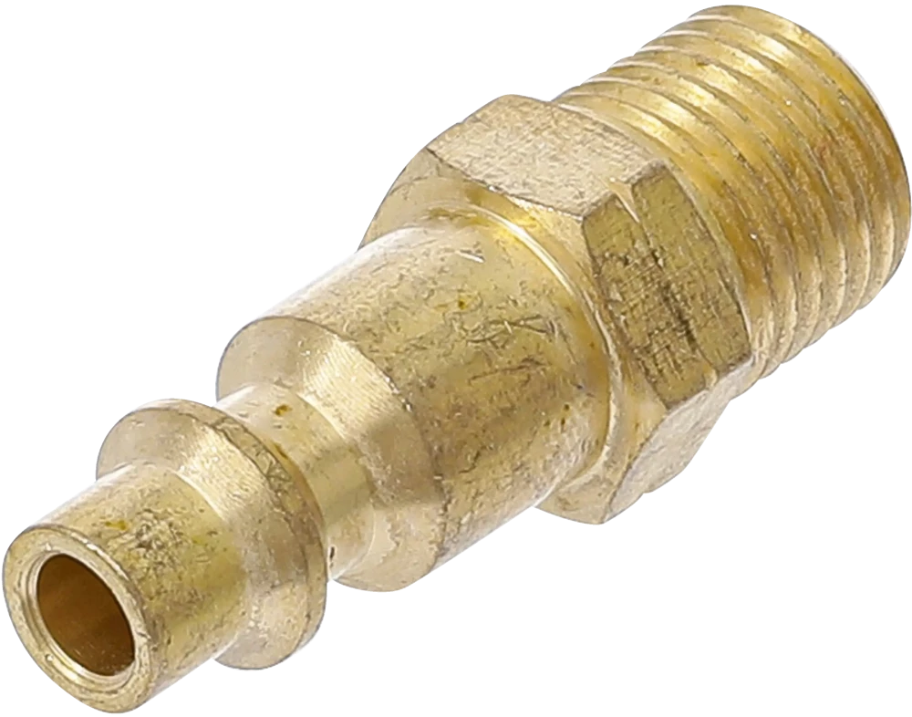 Druckluft-Stecknippel, 6,3 mm (1/4") Außengewinde, USA / Frankreich