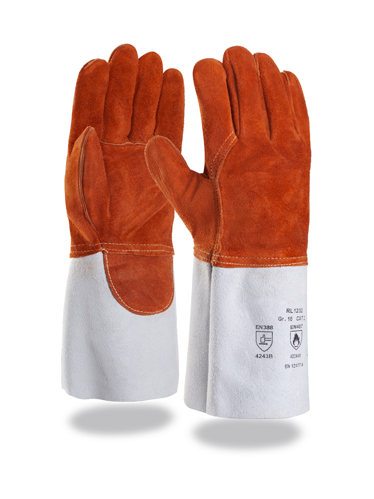 Schweißer | Sebatanlederhandschuh | Größe 10 | Länge 35 cm