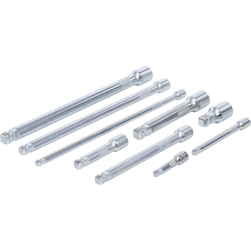 Kippverlängerungs-Satz, 6,3 mm (1/4"), 10 mm (3/8"), 12,5 mm (1/2"), 9-tlg.