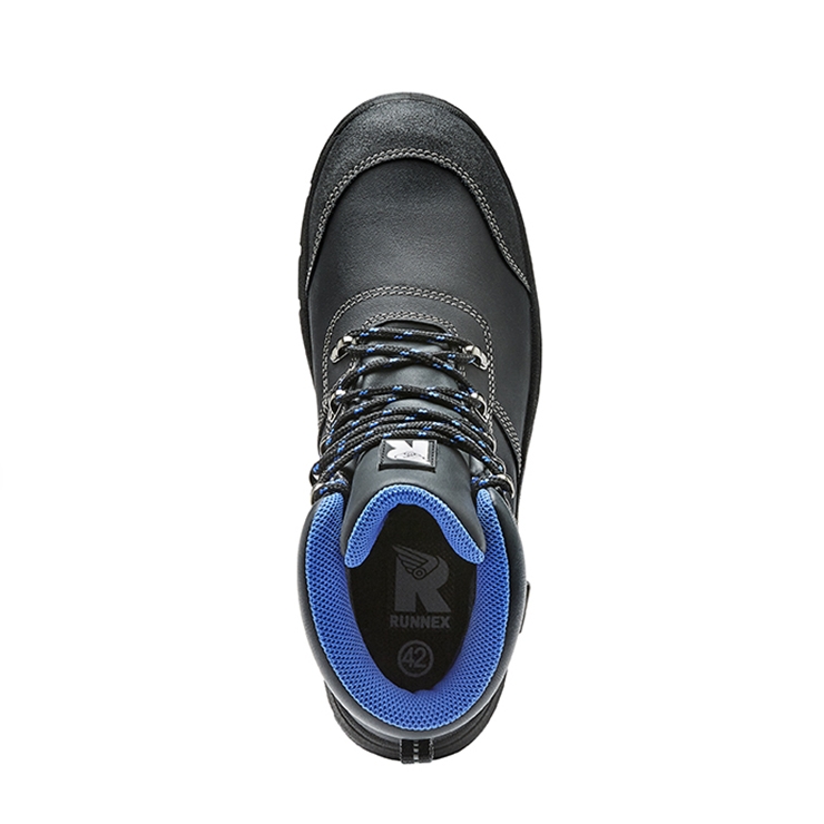 RUNNEX® S3 Sympatex®-Sicherheitsschnürstiefel SpecialStar schwarz/blau