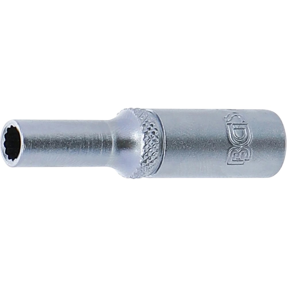 Steckschlüssel-Einsatz Zwölfkant, tief, Antrieb Innenvierkant 6,3 mm (1/4"), SW 5 mm
