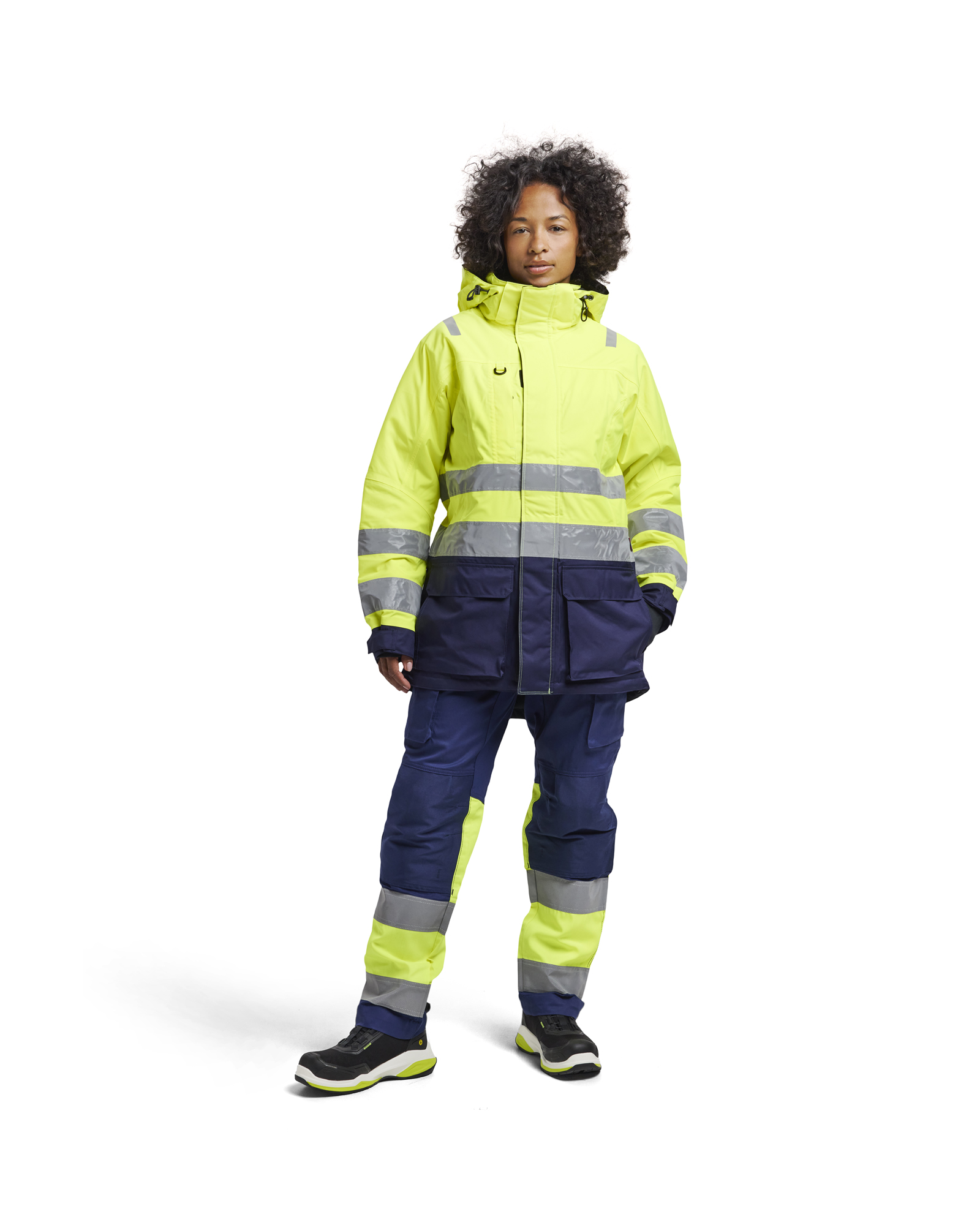 Damen High Vis Winterparka