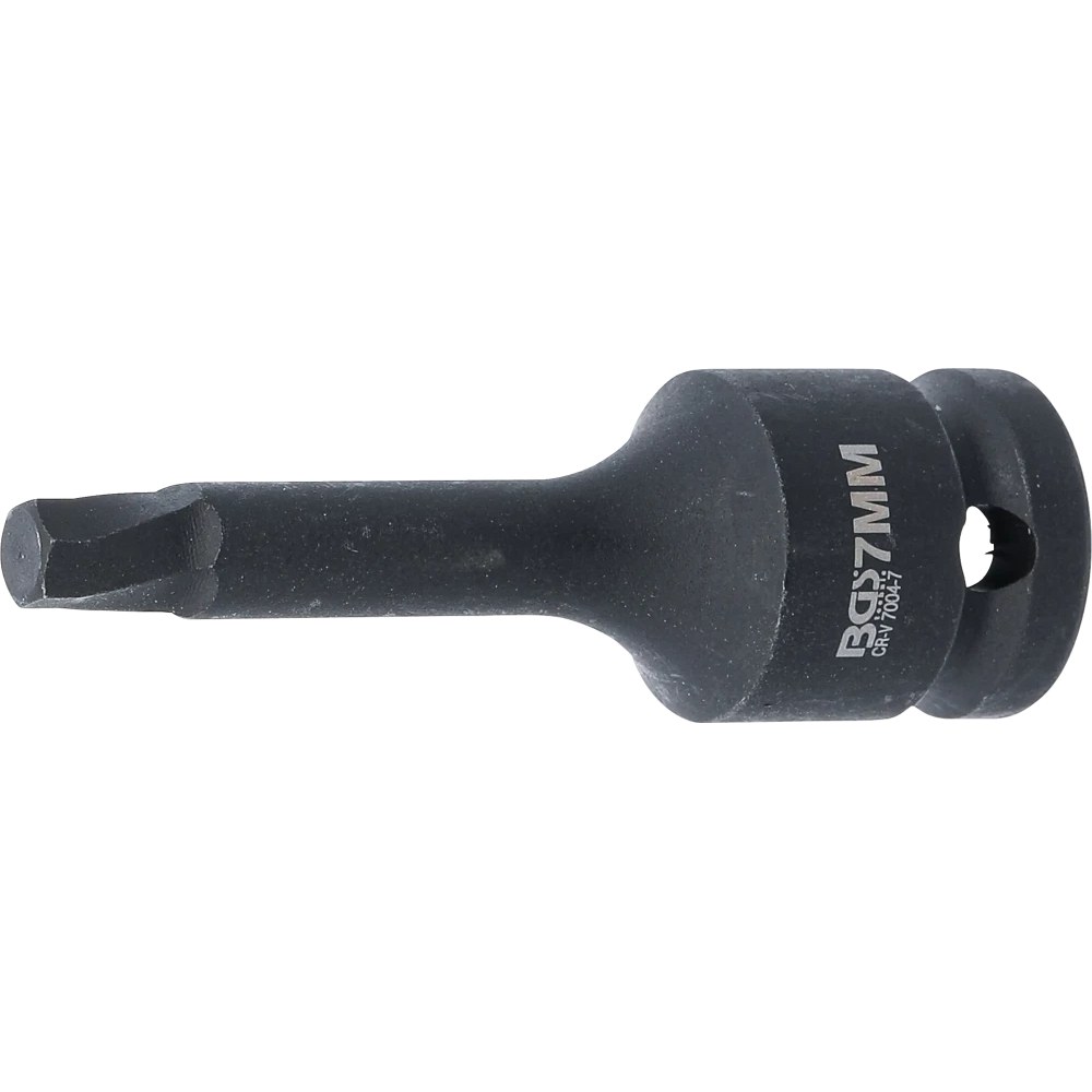 Schraubenausdreher, Antrieb Innenvierkant 12,5 mm (1/2"), für defekten Innensechskant 7 mm