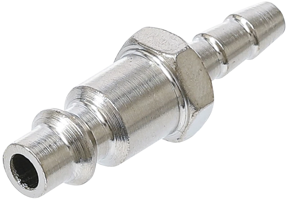 Druckluft-Stecknippel mit 6 mm Schlauchanschluss, USA / Frankreich