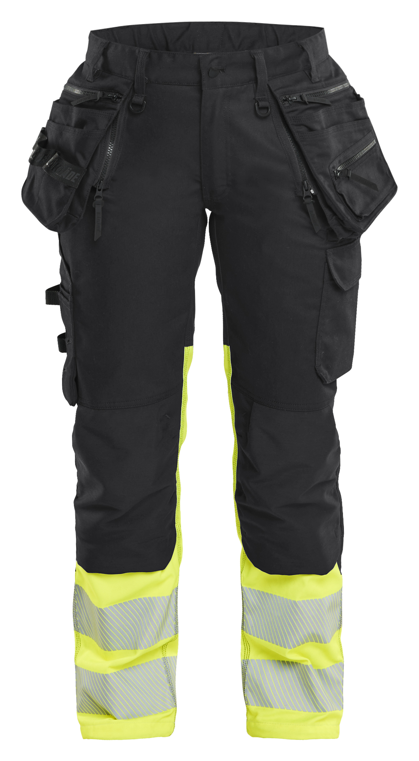 Damen High Vis Arbeitshose Stretch