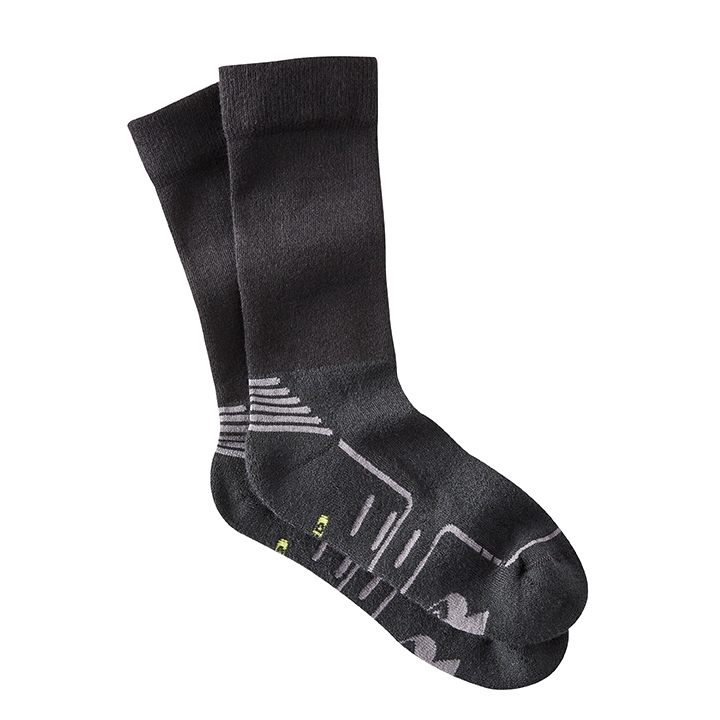 RUNNEX® ESD-Wintersocken schwarz/grau