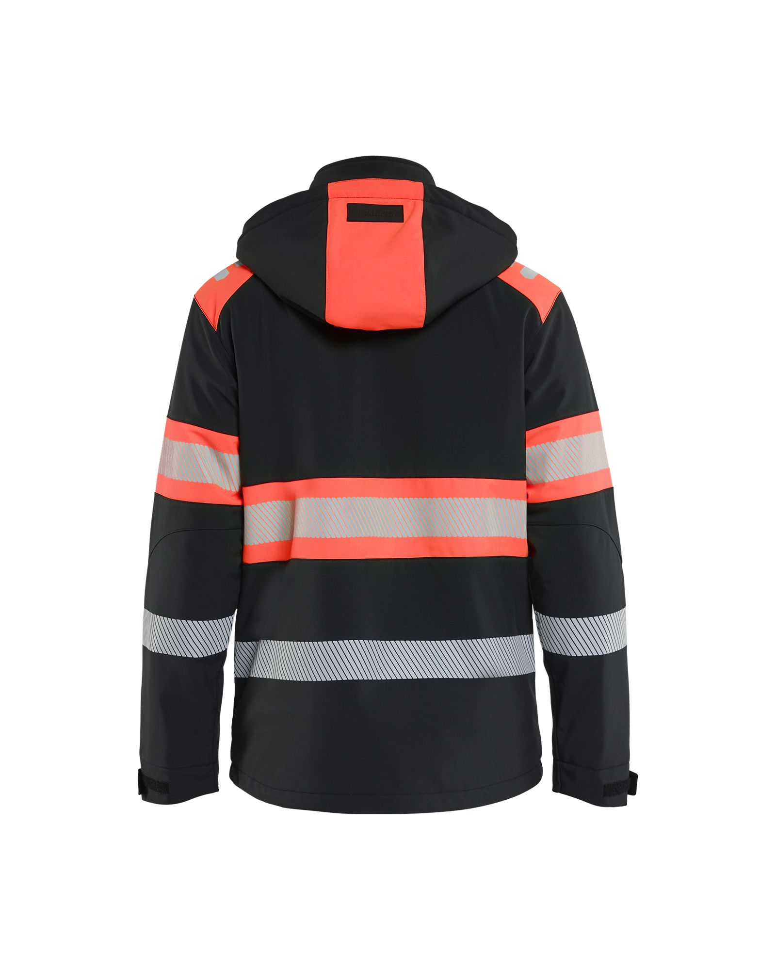 High Vis Softshell Winterjacke leicht gefüttert