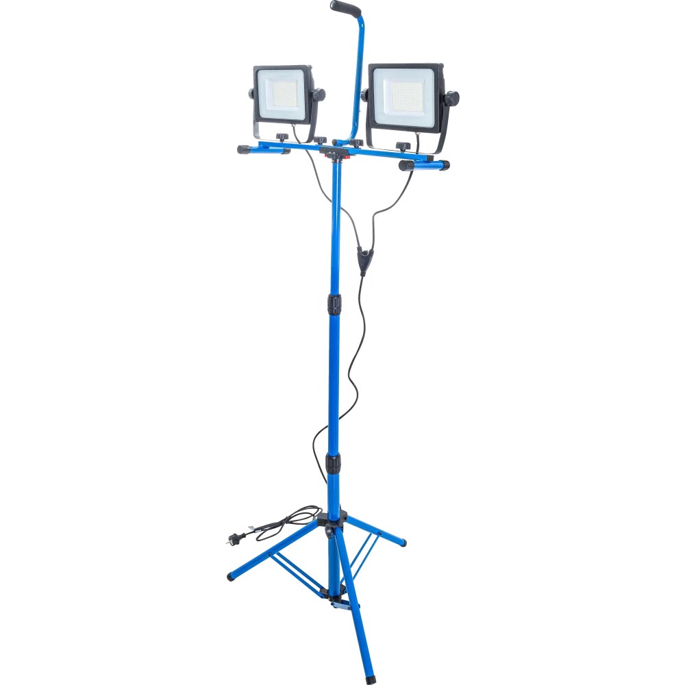 Duo-SMD-LED-Arbeits-Strahler, mit Stativ, 2 x 70 W