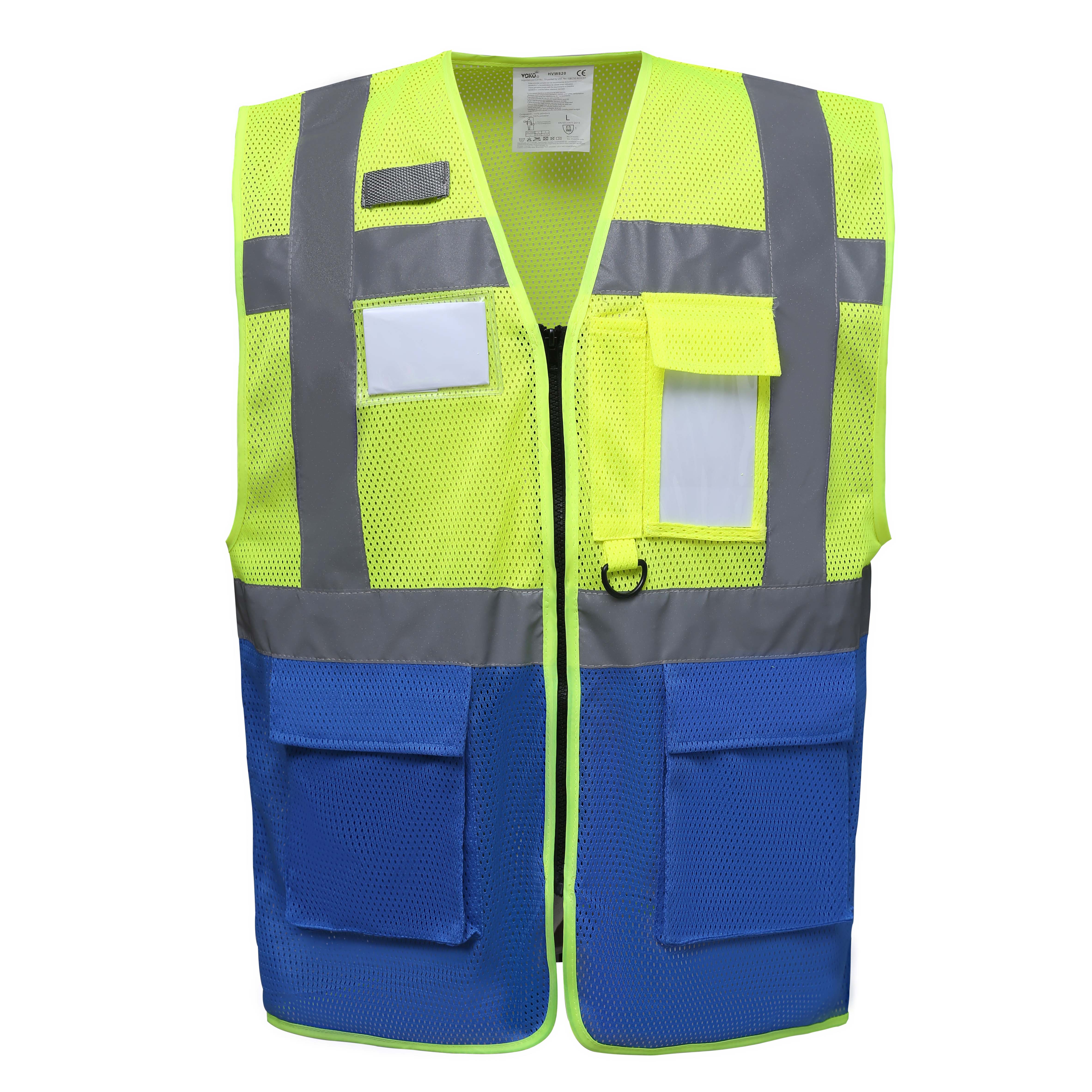 Weste – Hi-Vis Top Cool Recycled Open Mesh Executive Waistcoat