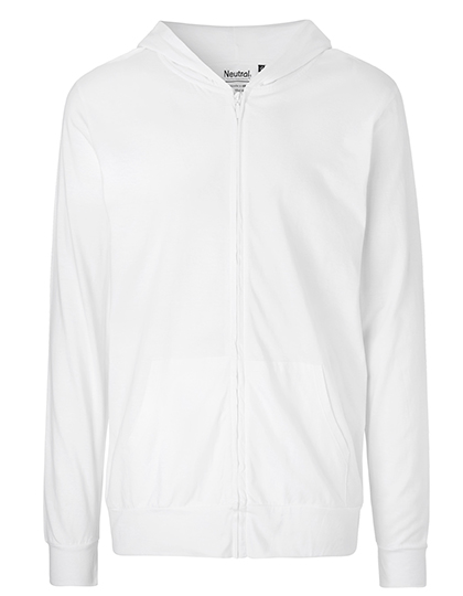 Unisex Jersey Hoodie With Zip