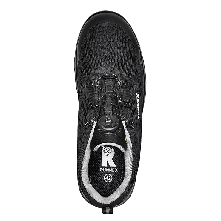 RUNNEX® S1PS-ESD-Sicherheitshalbschuhe atop FlexStar schwarz/grau