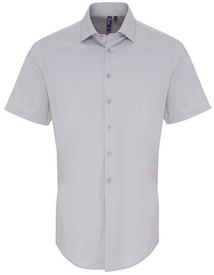 Hemd – Men´s Stretch Fit Poplin Short Sleeve Cotton Shirt