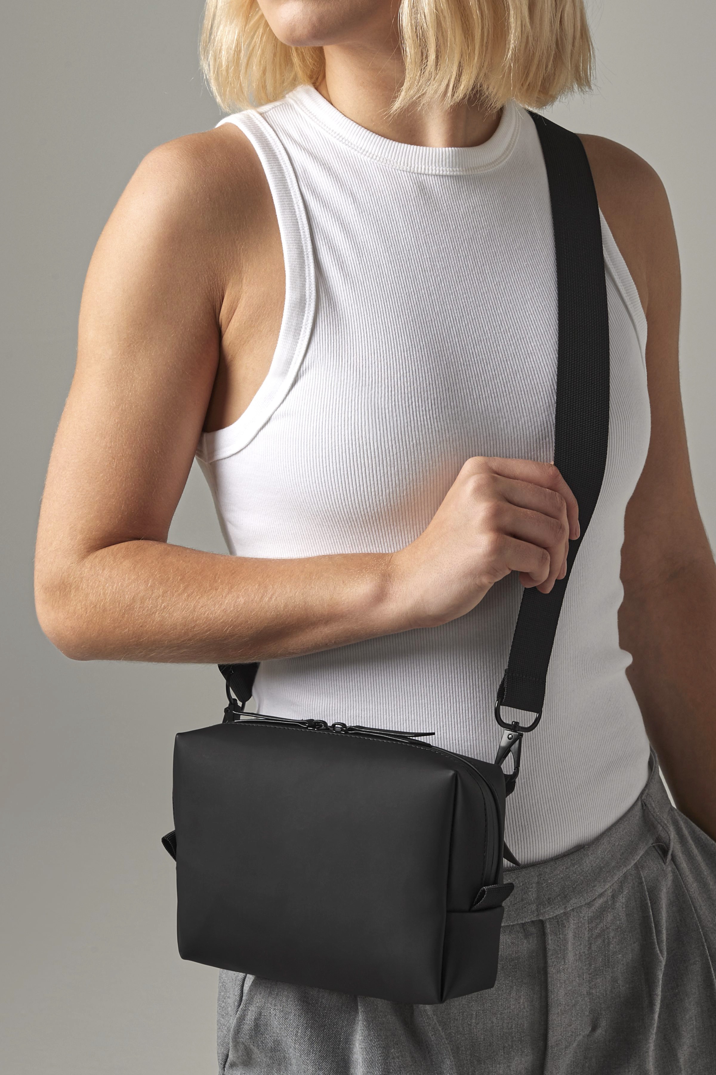 Tasche – Matte PU Cross Body Bag