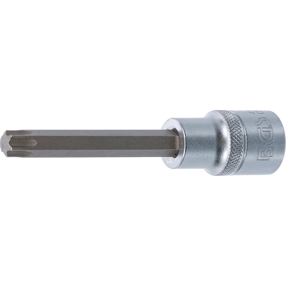 Bit-Einsatz, Länge 100 mm, Antrieb Innenvierkant 12,5 mm (1/2"), T-Profil (für Torx) T50