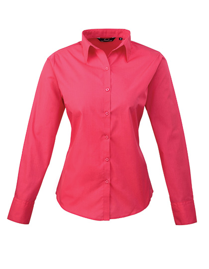 Bluse – Women´s Poplin Long Sleeve Blouse
