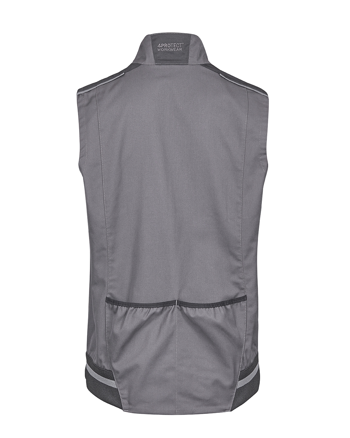 4PROTECT® Workwear Weste grau/schwarz