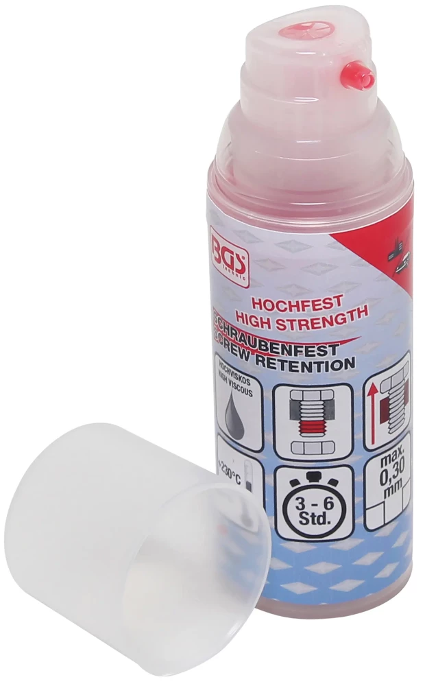 Schraubenfest, hochfest, hochviskos, Pumpdosierer 50 g
