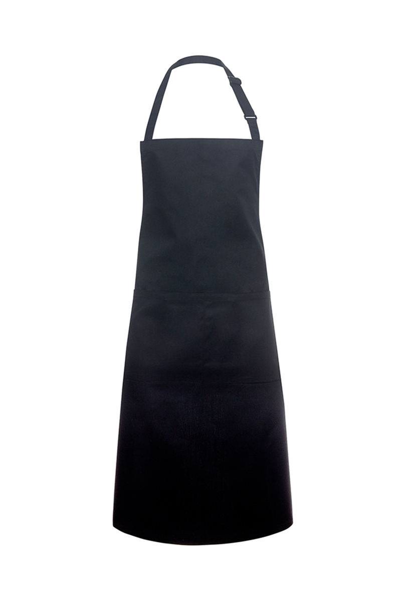 Latzschürze Basic mit Schnalle und Tasche
