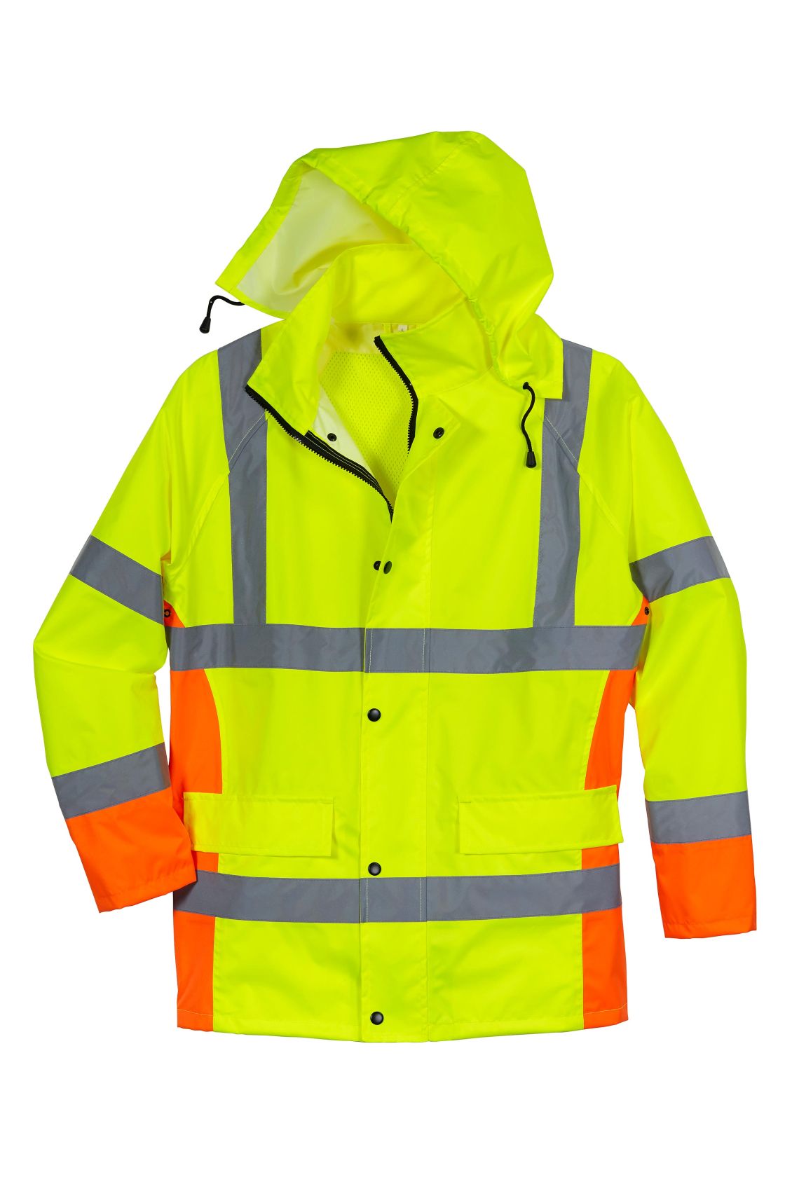 Warnschutz-Regenjacke