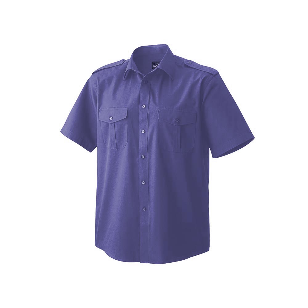 Herren Pilotenhemd halbarm