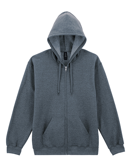 Softstyle Midweight Fleece Adult Full Zip Hooded Sweatshirt