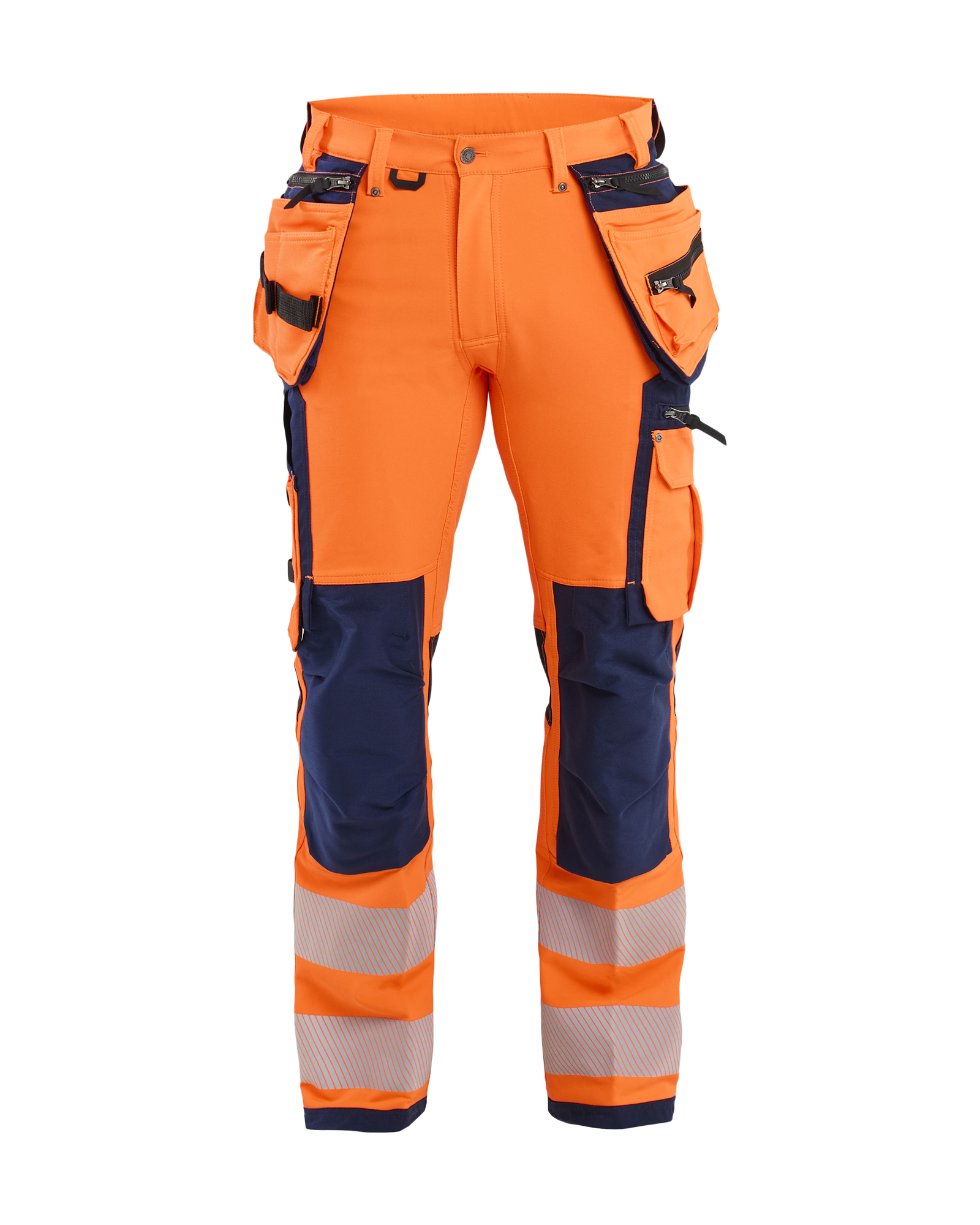 High Vis Arbeitshose 4-Wege-Stretch