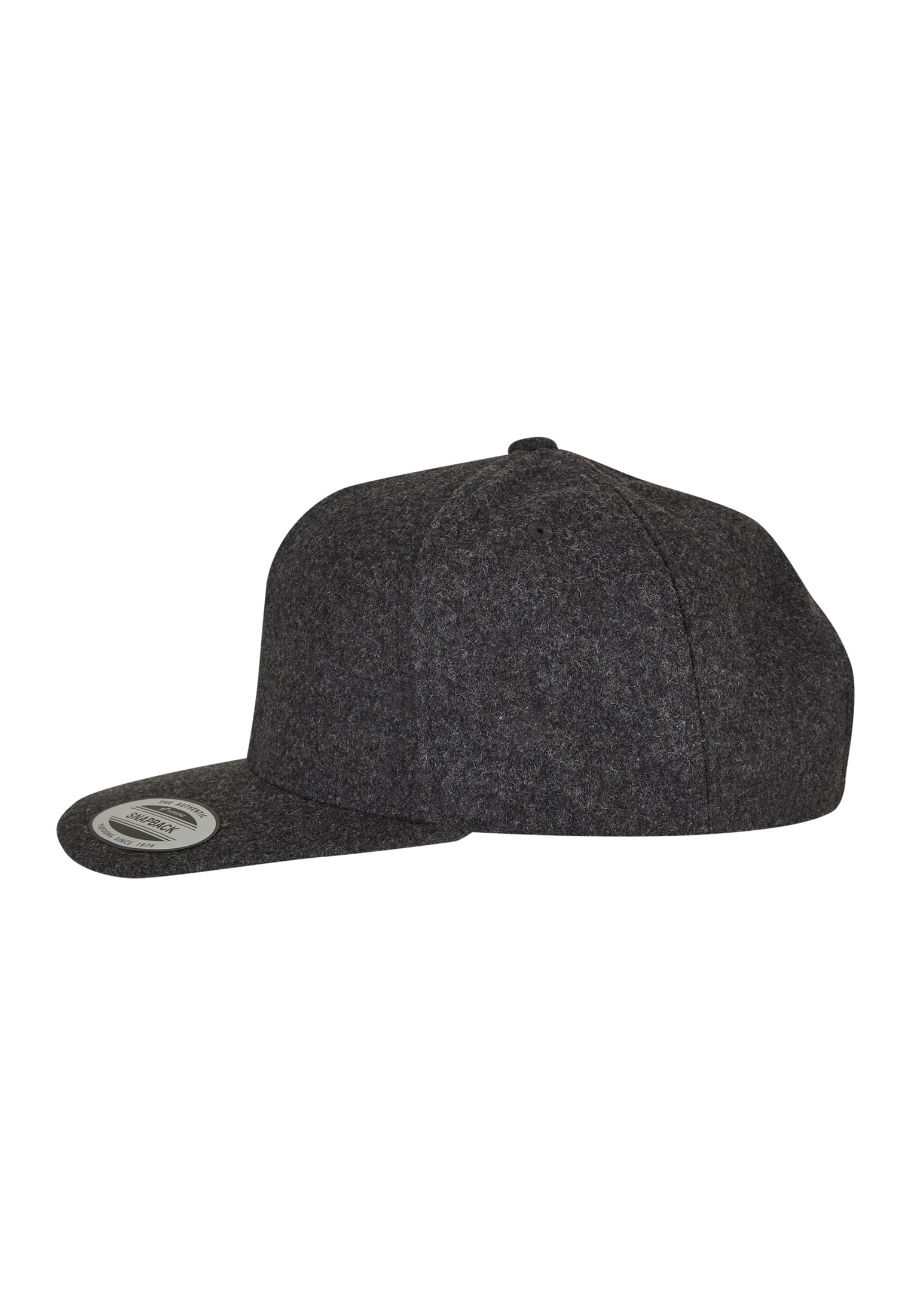 Melton Wool Snapback Cap