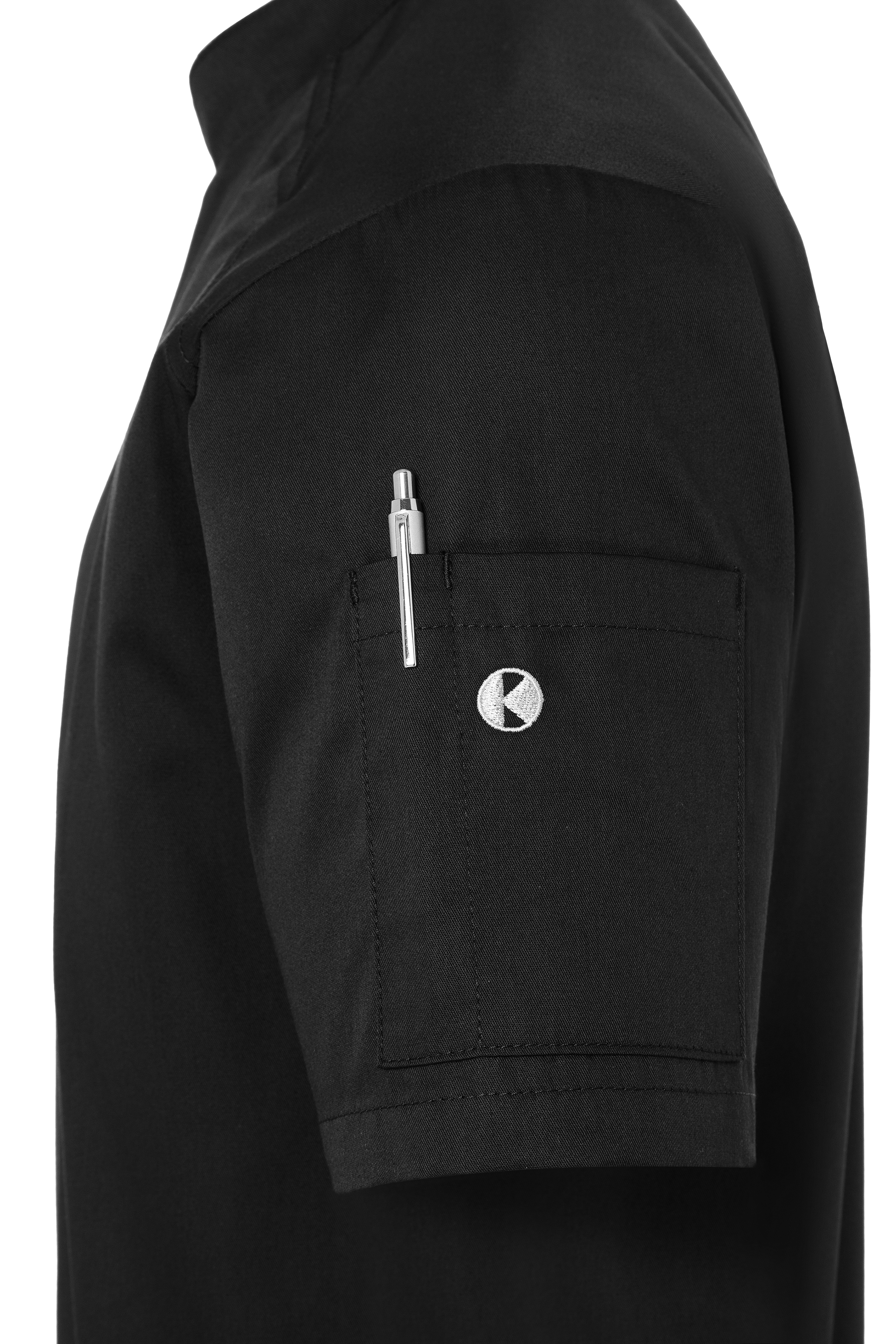 Short-Sleeve Chef Jacket Modern-Look