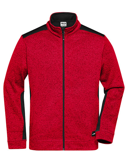 Men´s Knitted Workwear Fleece Jacket -STRONG