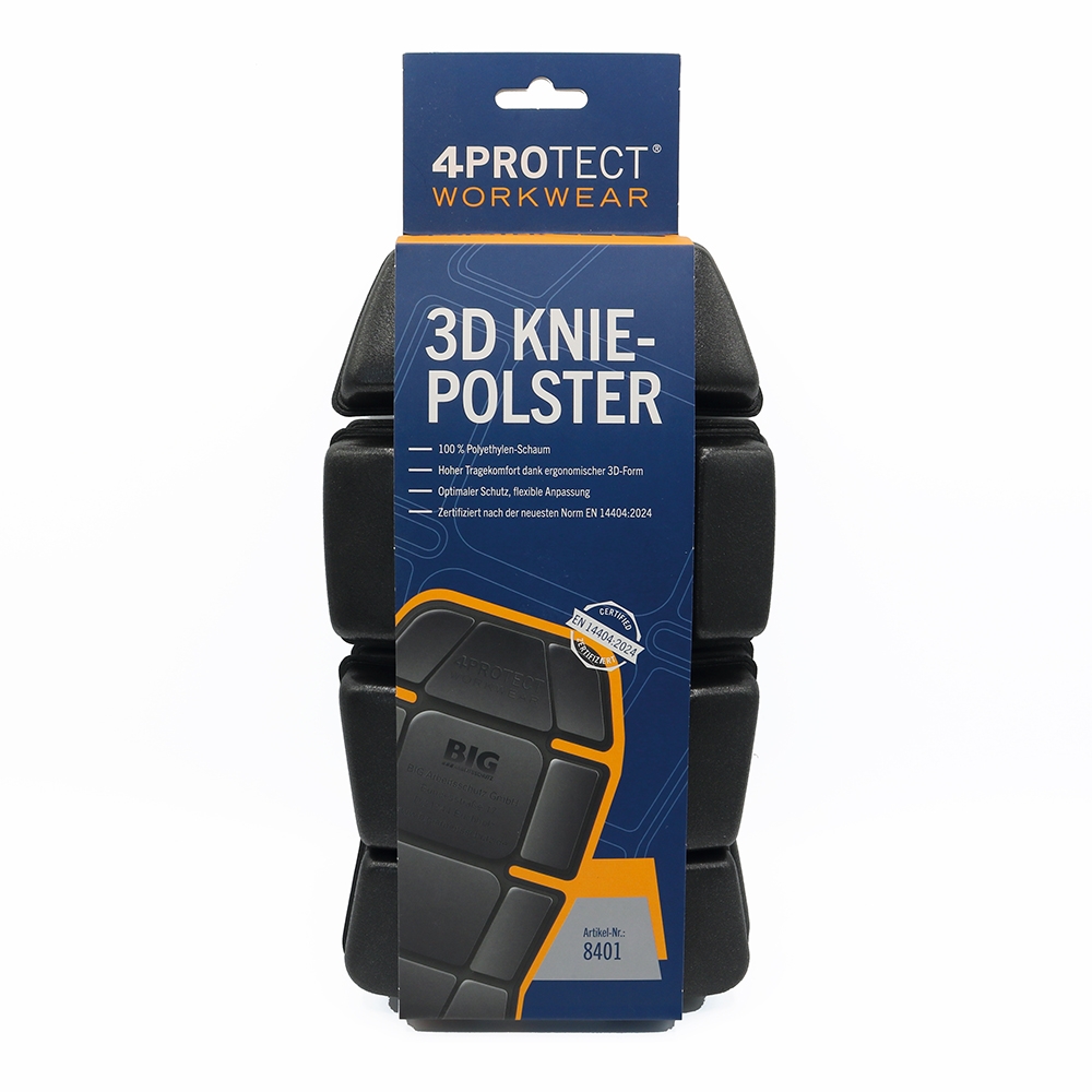 4PROTECT 3D Kniepolster schwarz