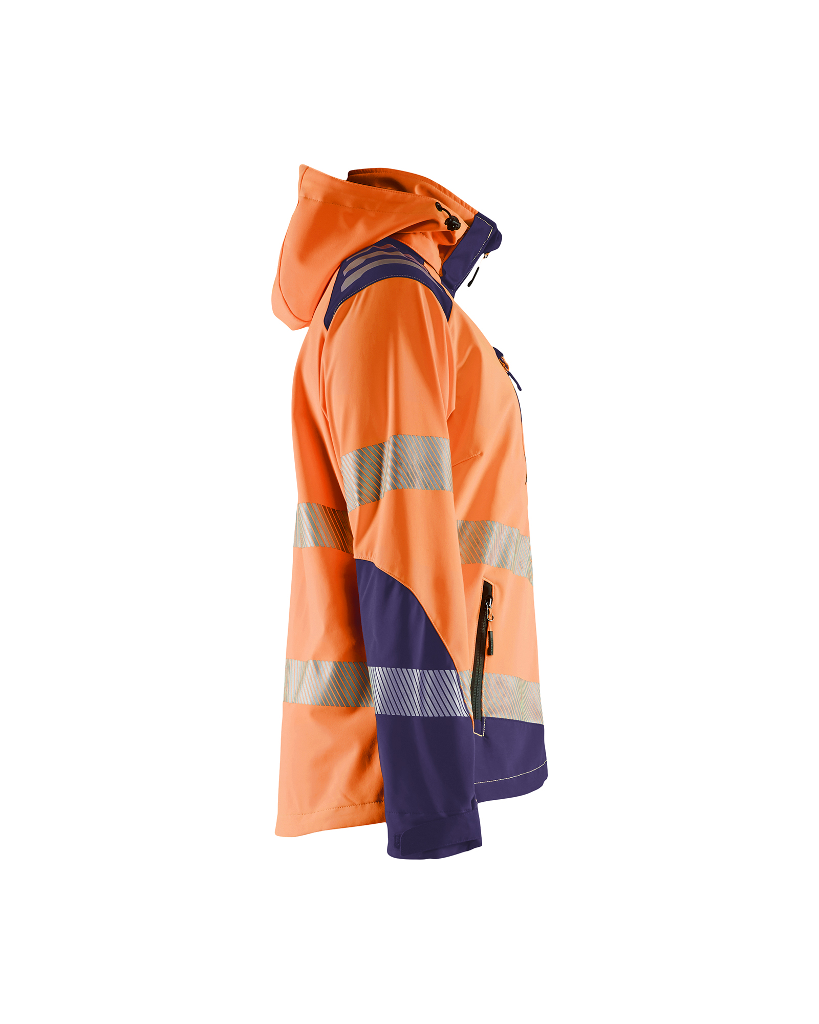 Damen High Vis Softshell Jacke