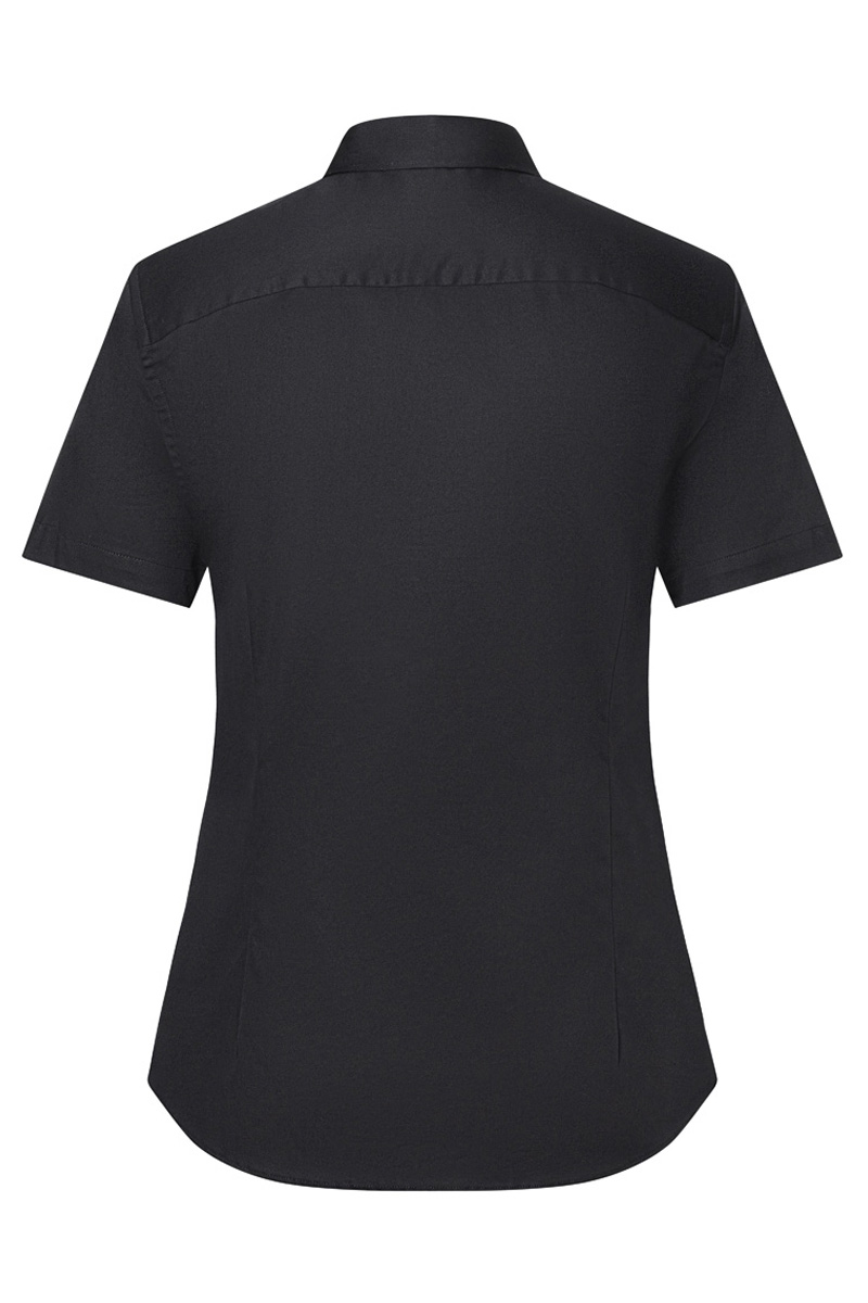 Kurzarm Damenbluse Active-Stretch in Modern-Fit