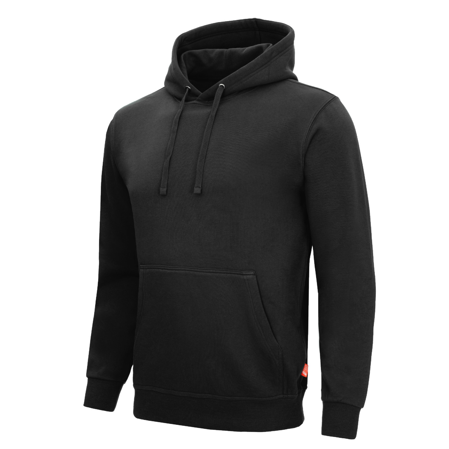 Kapuzenpullover MOTION TEX LIGHT schwarz / uni