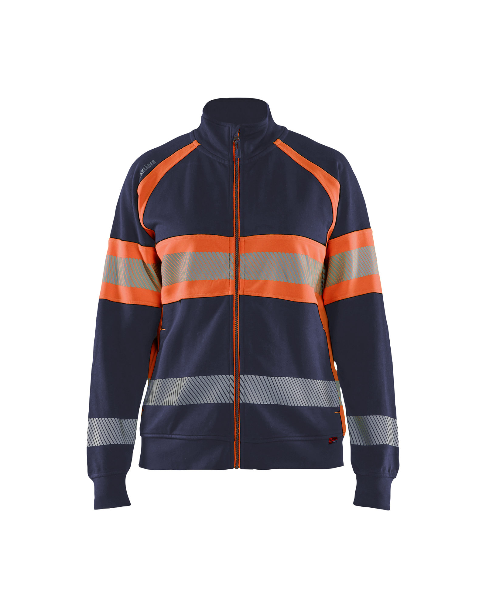 Damen High Vis Sweatjacke